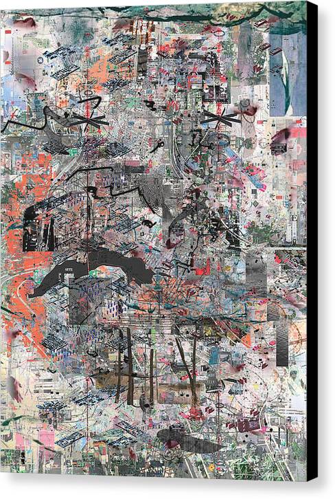 topographical orientation (canvas print: 30x40 in.)