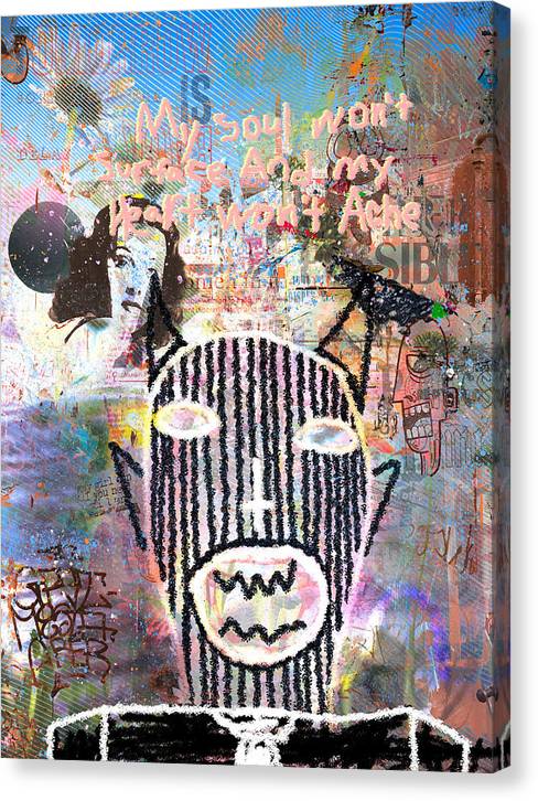underneath surfaces (canvas print: 30x40 in.)