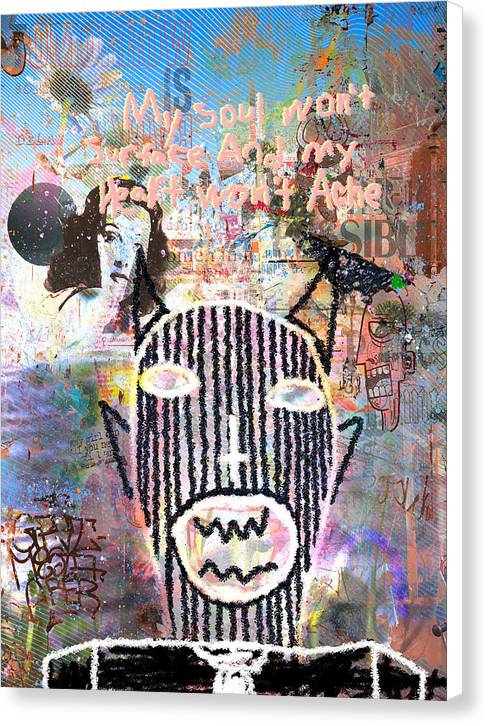 underneath surfaces (canvas print: 30x40 in.)